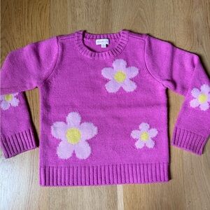 Design History pink flower sweater